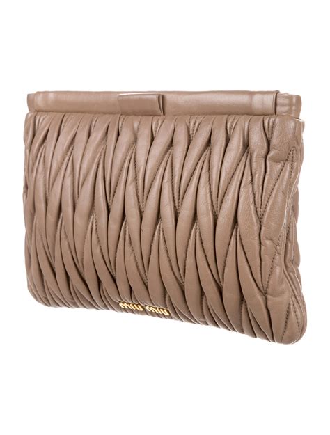 miu miu matelasse clutch purse forum|Miu Miu Matelasse Clutch .